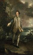 Sir Joshua Reynolds Captain the Honourable Augustus Keppel USA oil painting artist